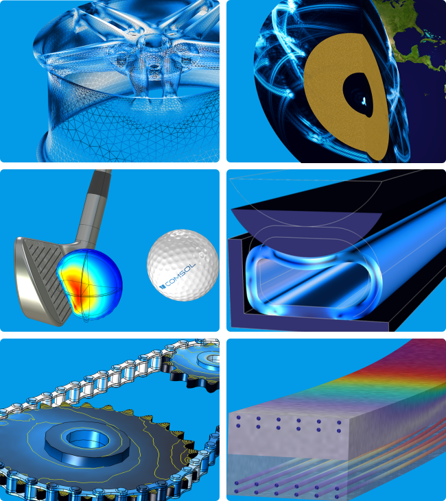 COMSOL Multiphysics strukturální mechanika