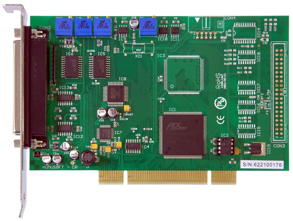 AD622 - Levná měřicí karta pro PCI sběrnici