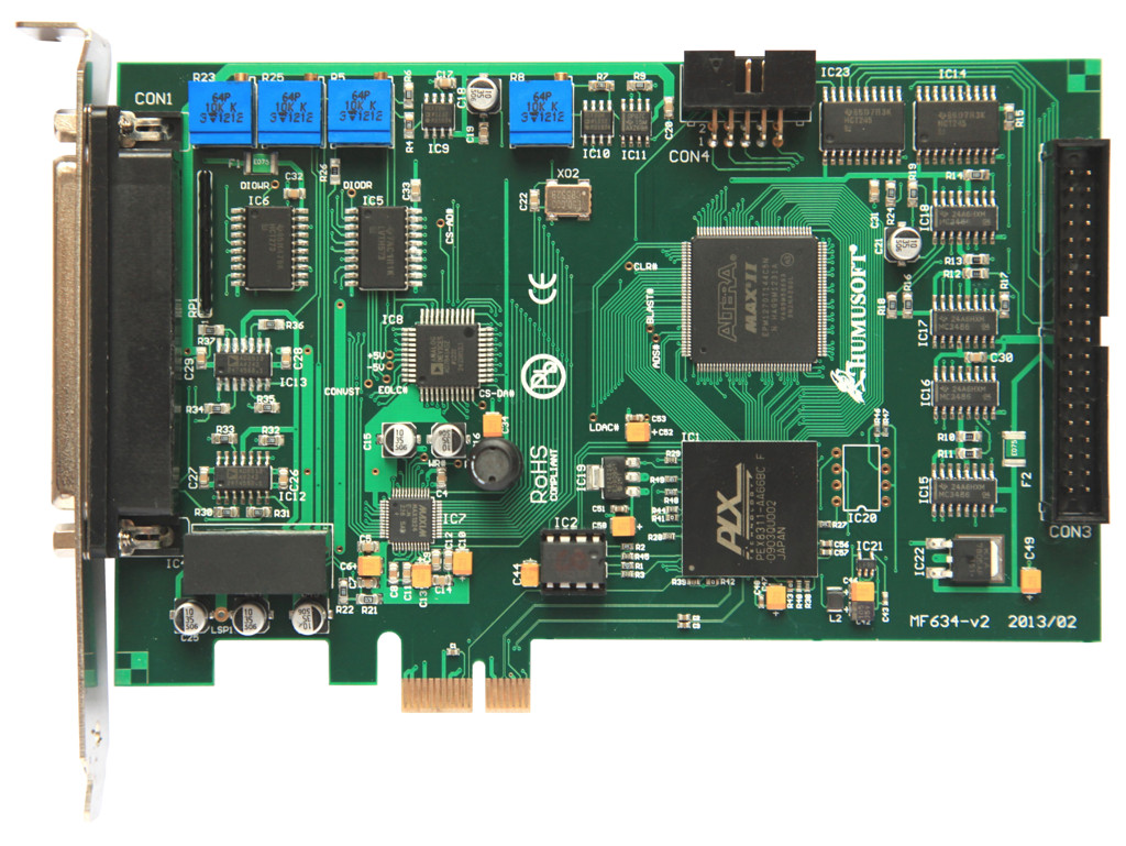 MF634 - PCI Express Multifunkční vstupně-výstupní karta