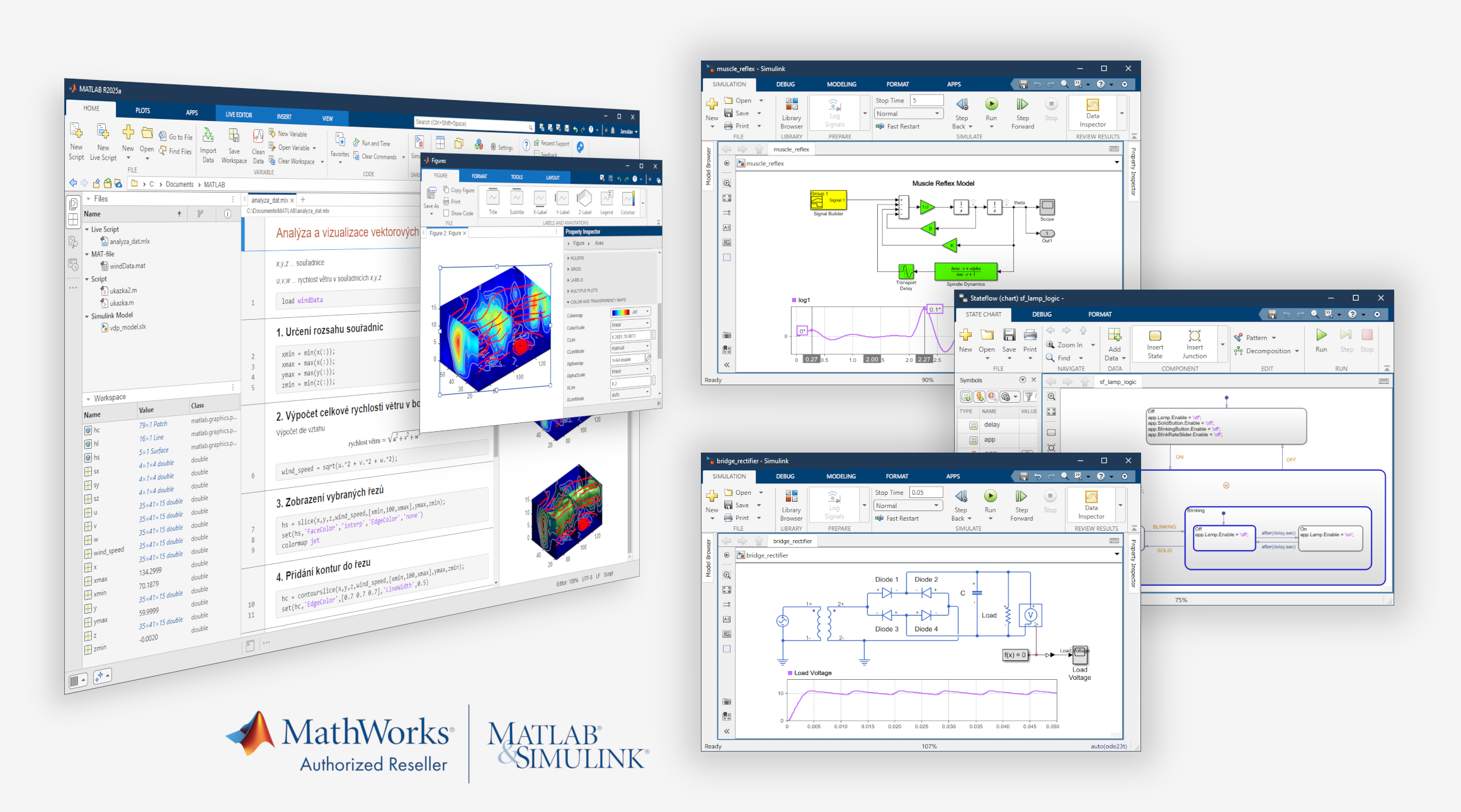 Online seminar: MATLAB v přehledu: Možnosti systému MATLAB v příkladech a aplikacích